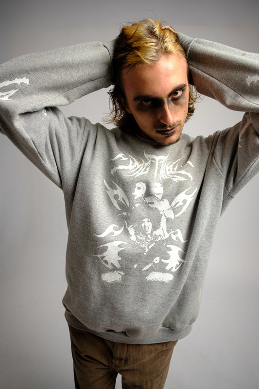 Moletom MC TAYA Cinza - lifestyle