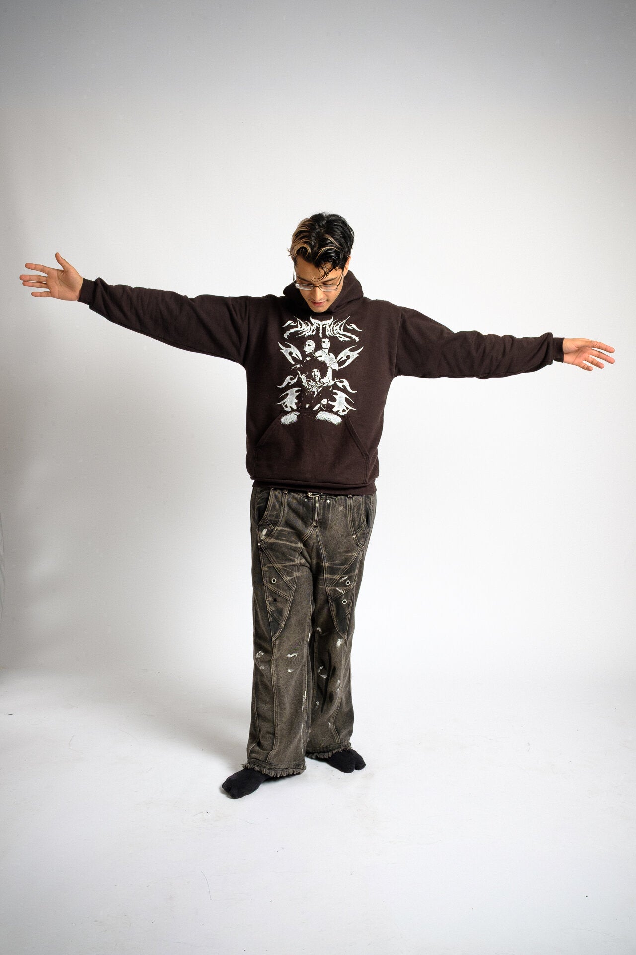 Moletom MC TAYA Preto - costas