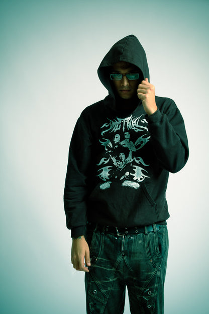 Moletom MC TAYA Preto - detalhe